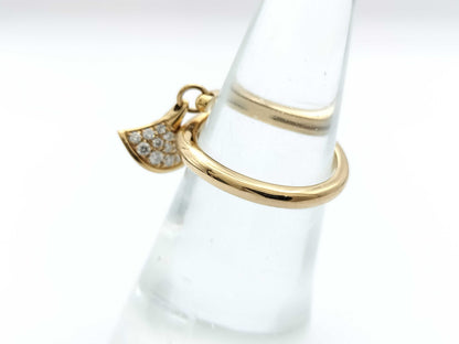 BVLGARI Diva Dream Diamond PG Au750 4.8g Ring 