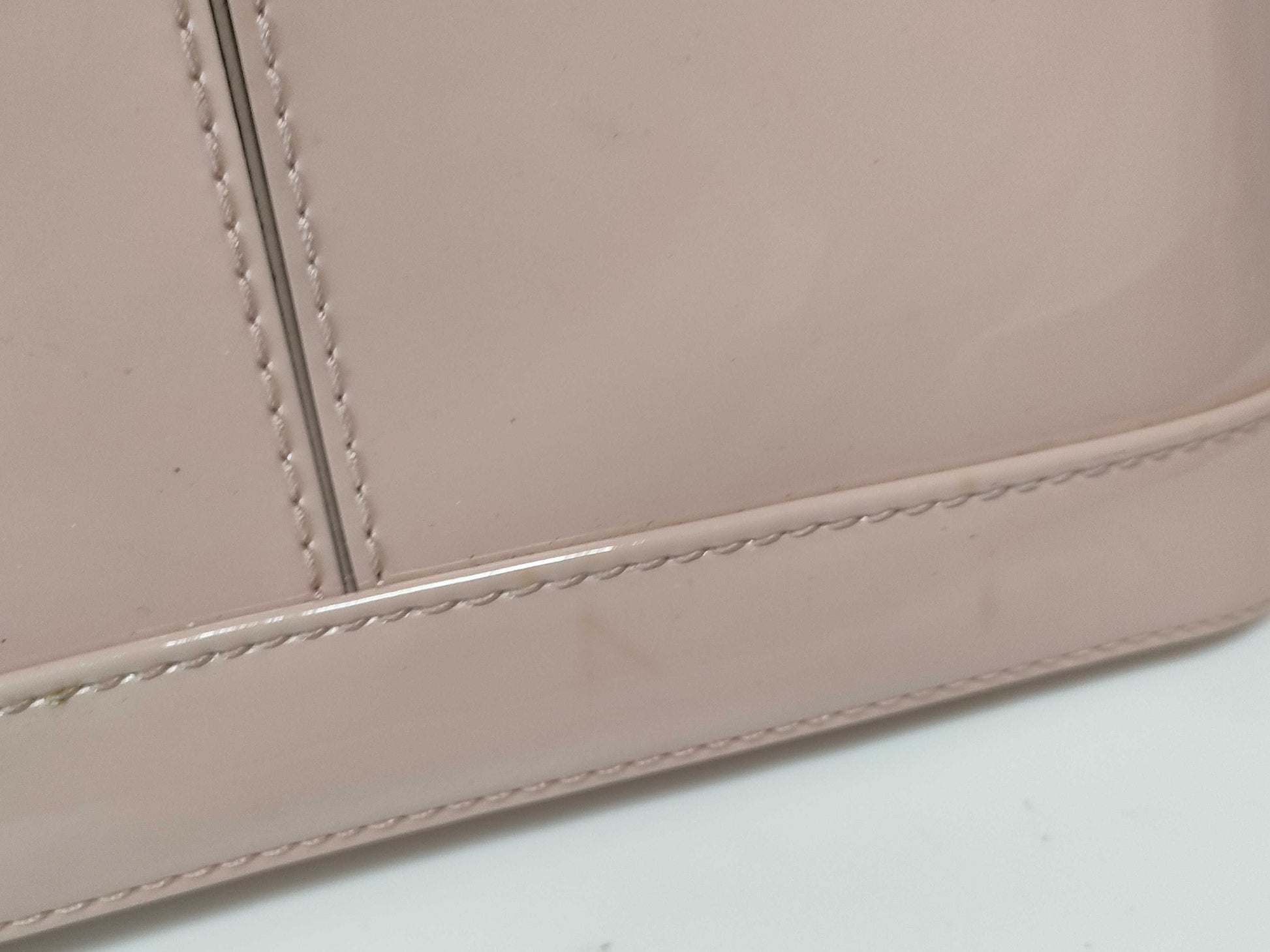 LOUIS VUITTON RFID Verified Vernis Louis Vuitton Monogram Vernis Alma BB 2-Way Handbag M51925 Handbag