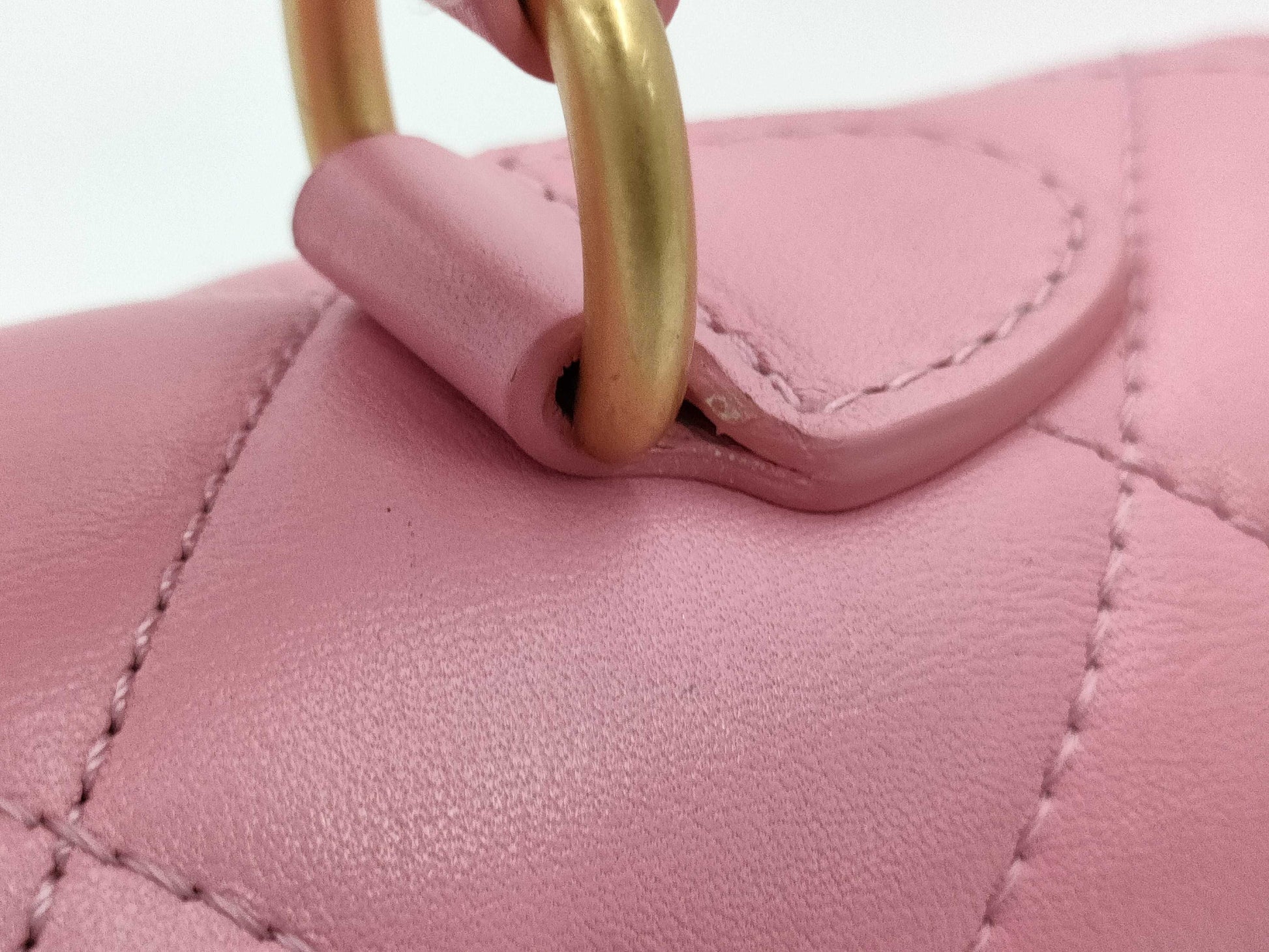 CHANEL Matelasse 2-Way Chain Shoulder Bag AS4184 Pink
