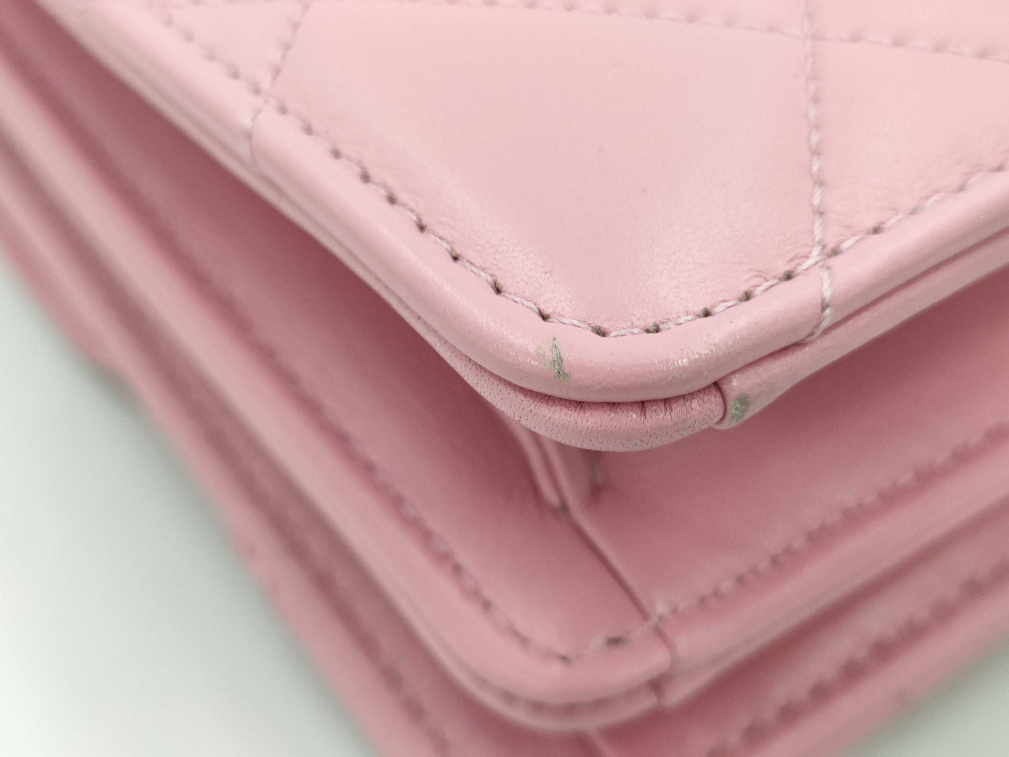 CHANEL Matelasse 2-Way Chain Shoulder Bag AS4184 Pink