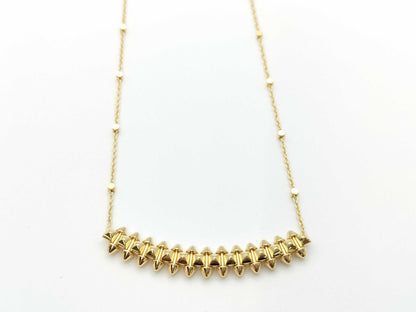 Cartier Crash Small Yellow Gold Au750 7.8g Necklace 