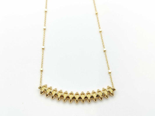 Cartier Crash Small Yellow Gold Au750 7.8g Necklace 