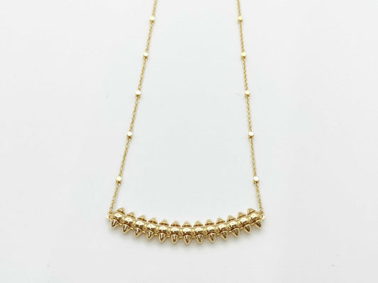 Cartier Crash Small Yellow Gold Au750 7.8g Necklace 