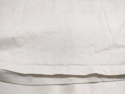CELINE Logo Cropped T-Shirt White XS T-Shirt