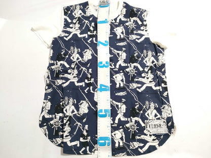 PRADA Prada Comic Print T-Shirt, Cut and Sewn, Size M