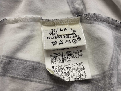HERMES Ribbon Print Cut and Sew Top