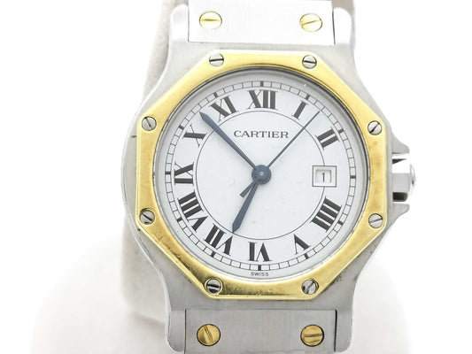 Cartier Santos Octagon LM 296650920 Automatic Women's Watch