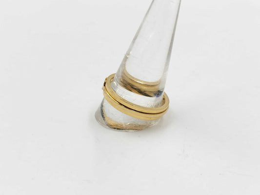Tiffany & Co. T TWO Au750 8.6g Ring 