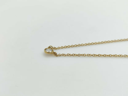 Tiffany & Co. By the Yard 1PD Au750 1.9g Necklace 