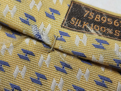 HERMES HERMES Tie H Pattern Tie