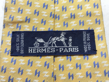 HERMES HERMES Tie H Pattern Tie