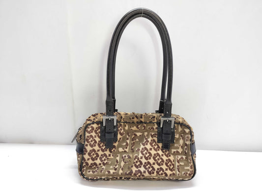 FENDI FENDI Harako Handbag Mini Boston Handbag