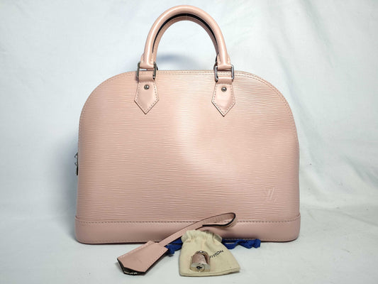 LOUIS VUITTON Epi Alma PM M41323 Handbag