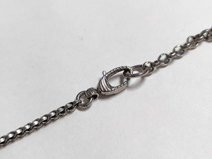 GUCCI Anger Forest Wolf Head Necklace 925 Necklace