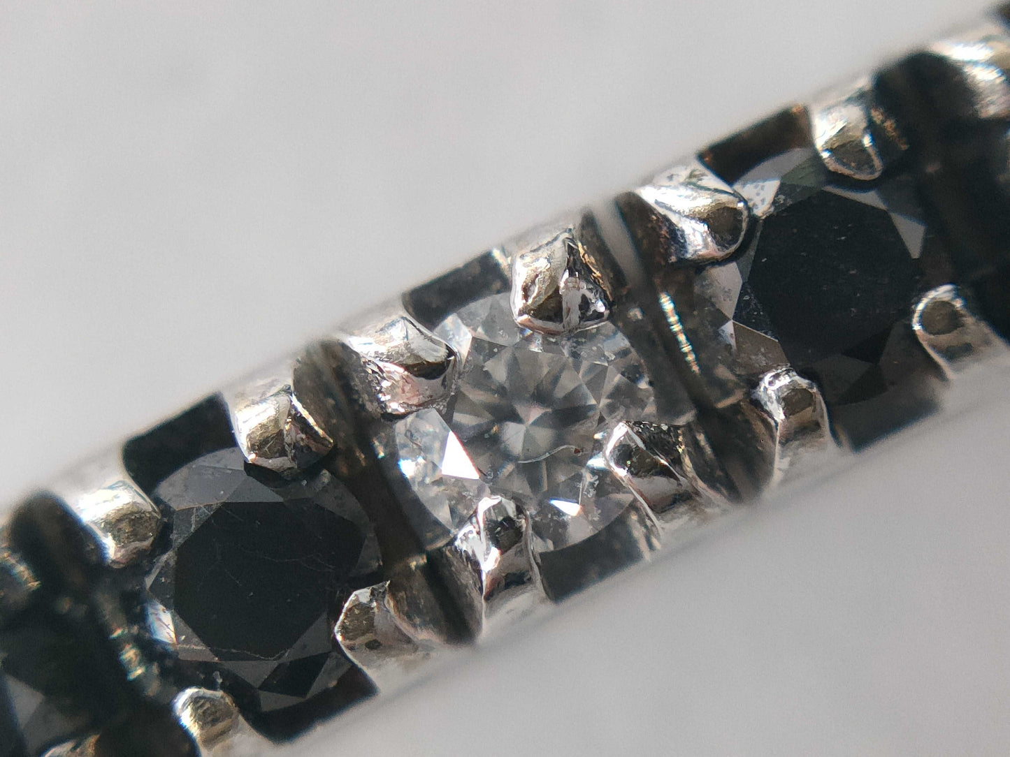 Damiani Luce Black Diamond 1PD White Gold 750 8.3g Bracelet/Bangle 