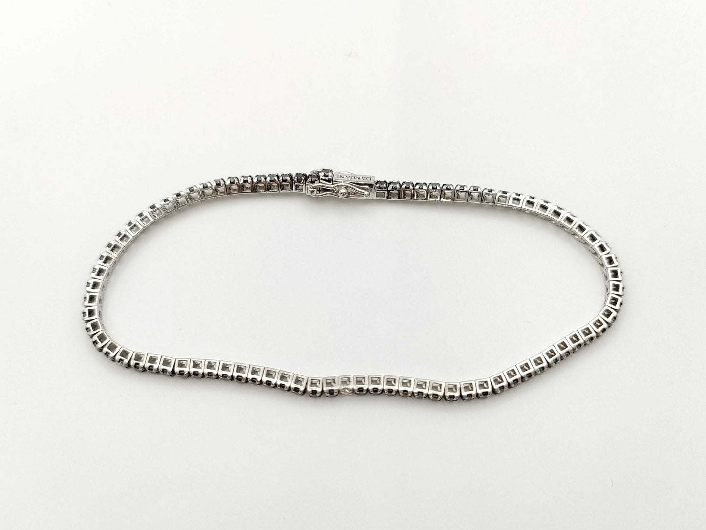 Damiani Luce Black Diamond 1PD White Gold 750 8.3g Bracelet/Bangle 