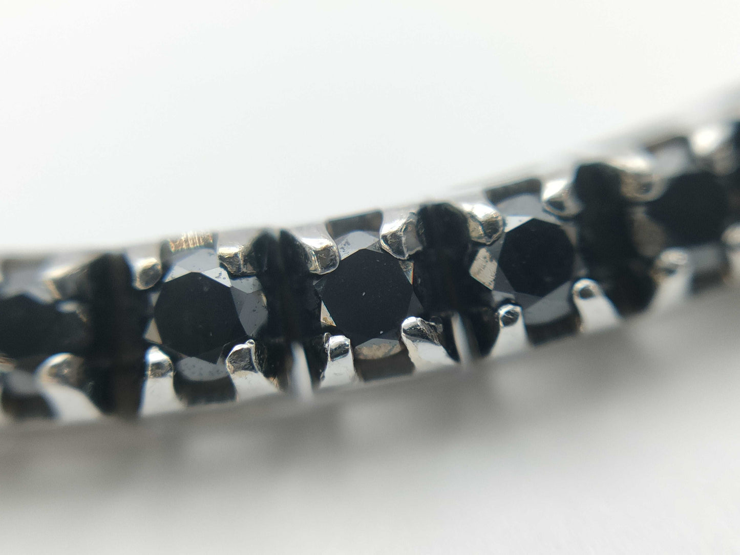 Damiani Luce Black Diamond 1PD White Gold 750 8.3g Bracelet/Bangle 