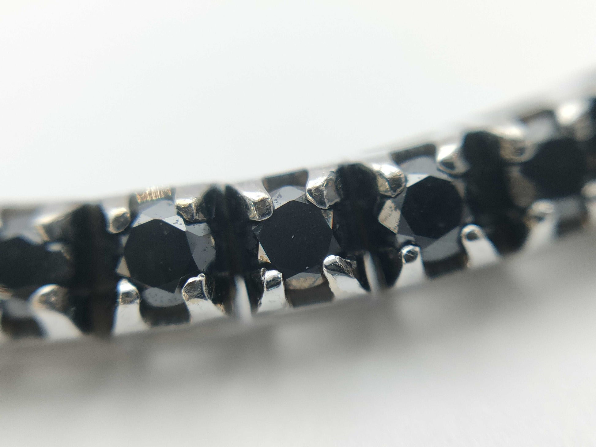 Damiani Luce Black Diamond 1PD White Gold 750 8.3g Bracelet/Bangle 