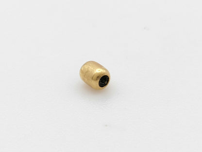 SHIHARA Single K18 0.2g Earrings 