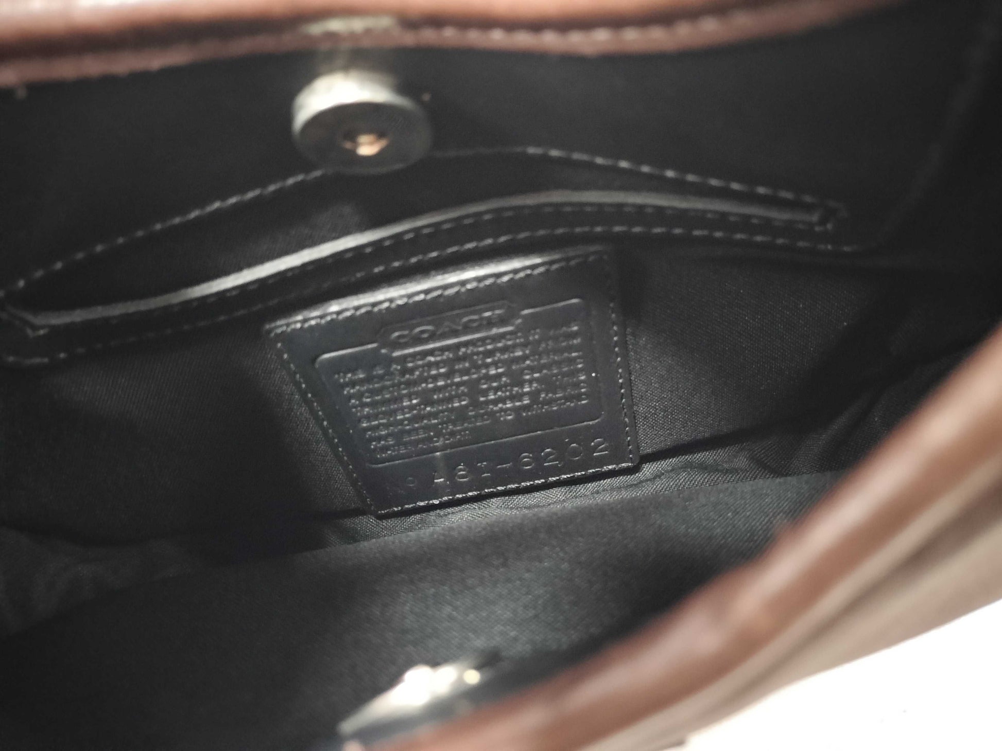 COACH Shoulder Bag Brown Handbag