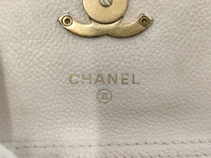 CHANEL Chain Shoulder Bag Mini White 31 Series Shoulder Bag