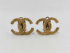 CHANEL Coco Mark Earrings with Engraved Plate