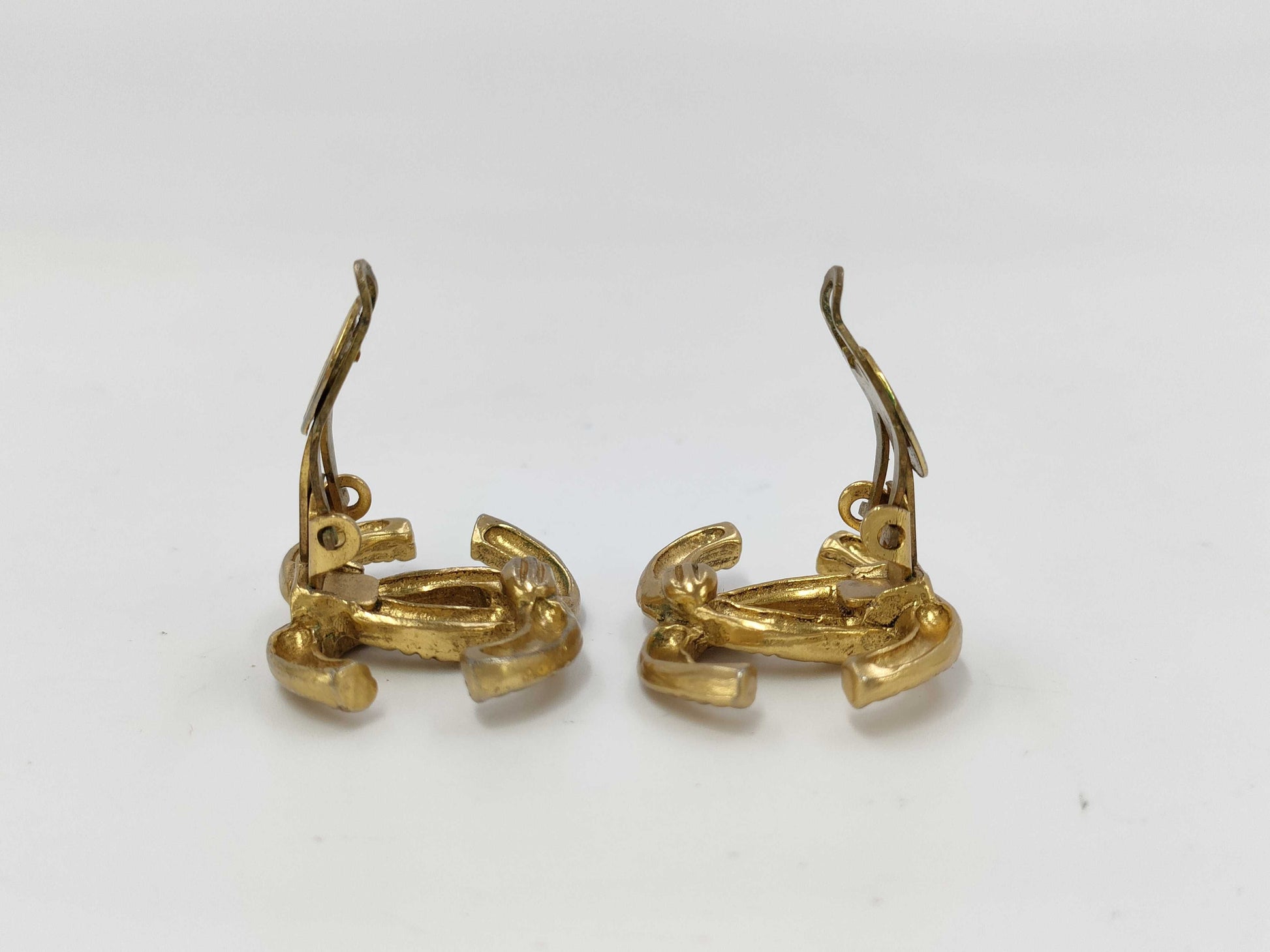 CHANEL Coco Mark Earrings with Engraved Plate