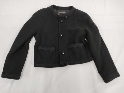 CHANEL 1991SS runway jacket set, black, size 40, other apparel
