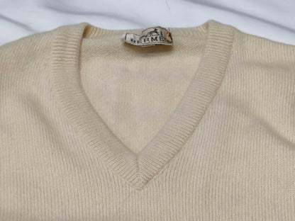 HERMES Knit Sweater Cashmere Top