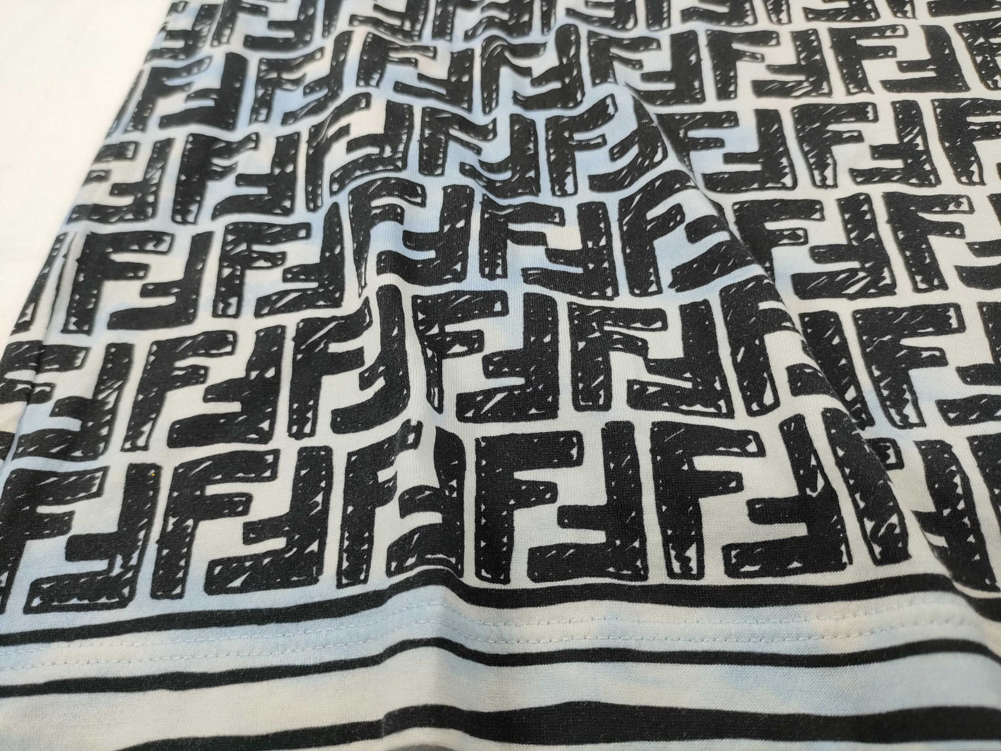 FENDI Zucca Short Sleeve T-Shirt