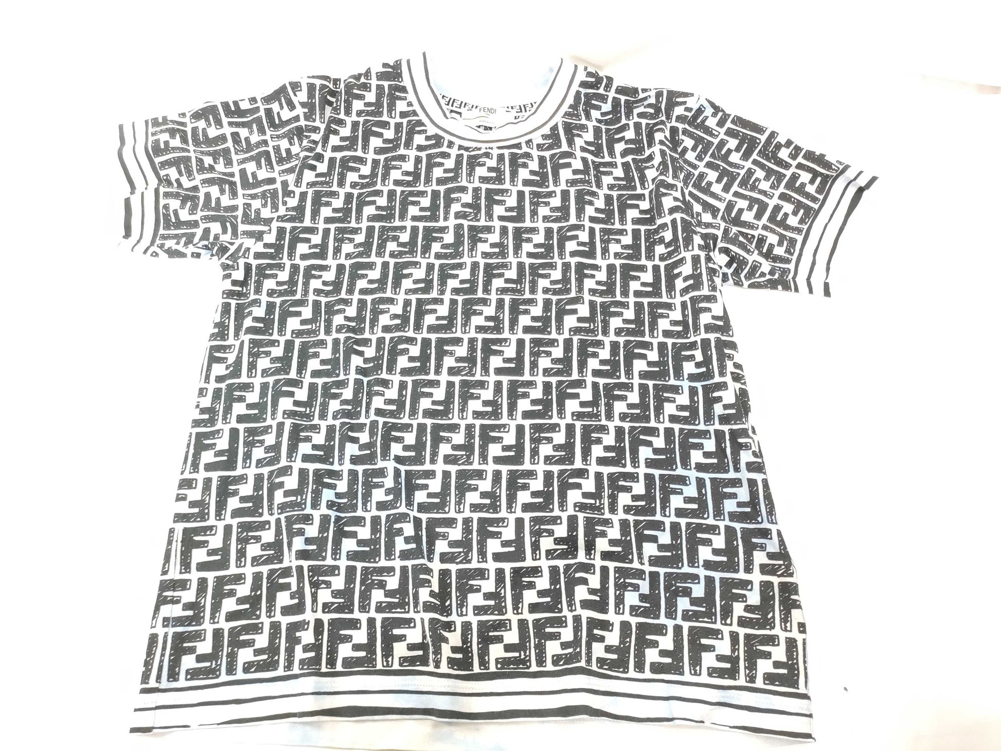 FENDI Zucca Short Sleeve T-Shirt