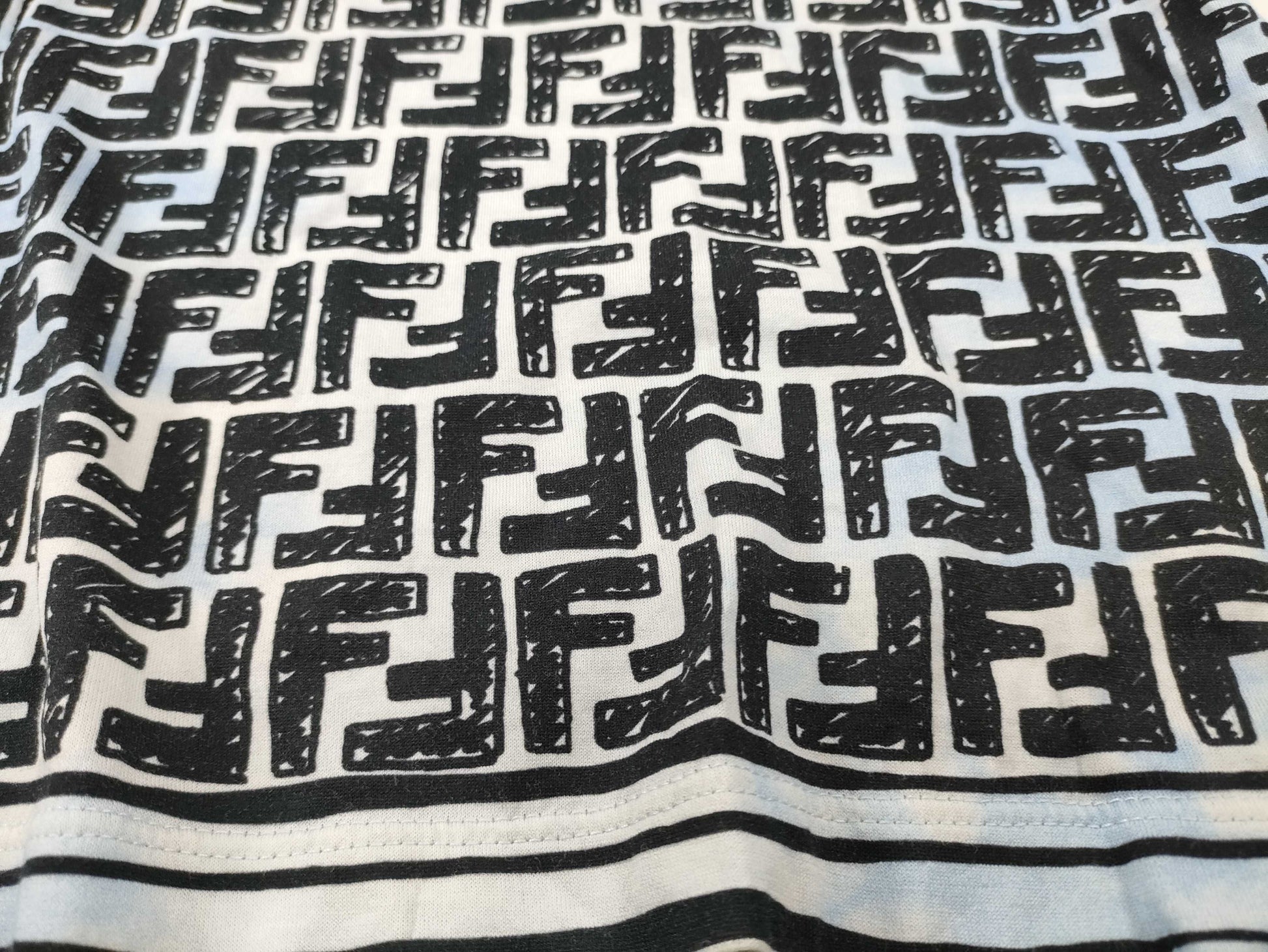 FENDI Zucca Short Sleeve T-Shirt