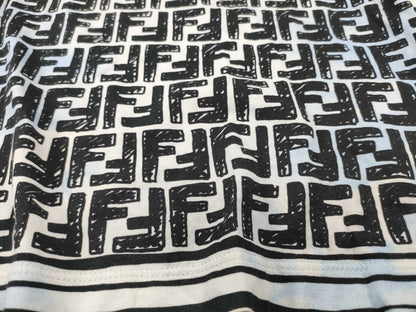 FENDI Zucca Short Sleeve T-Shirt