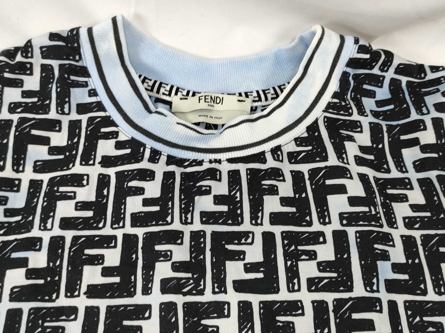 FENDI Zucca Short Sleeve T-Shirt