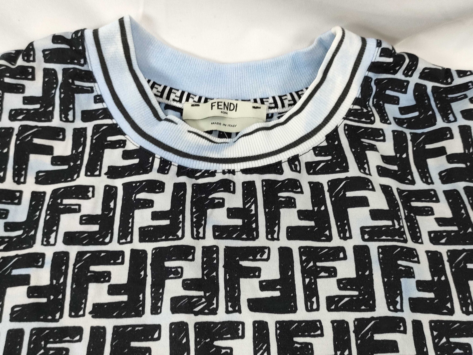 FENDI Zucca Short Sleeve T-Shirt