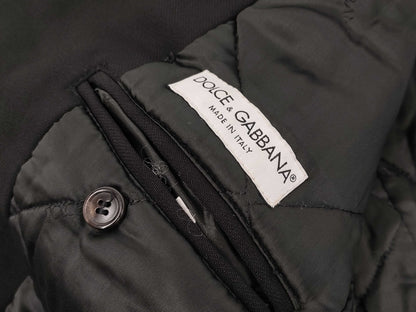 DOLCE & GABBANA P-coat, padded, double-breasted, size 48