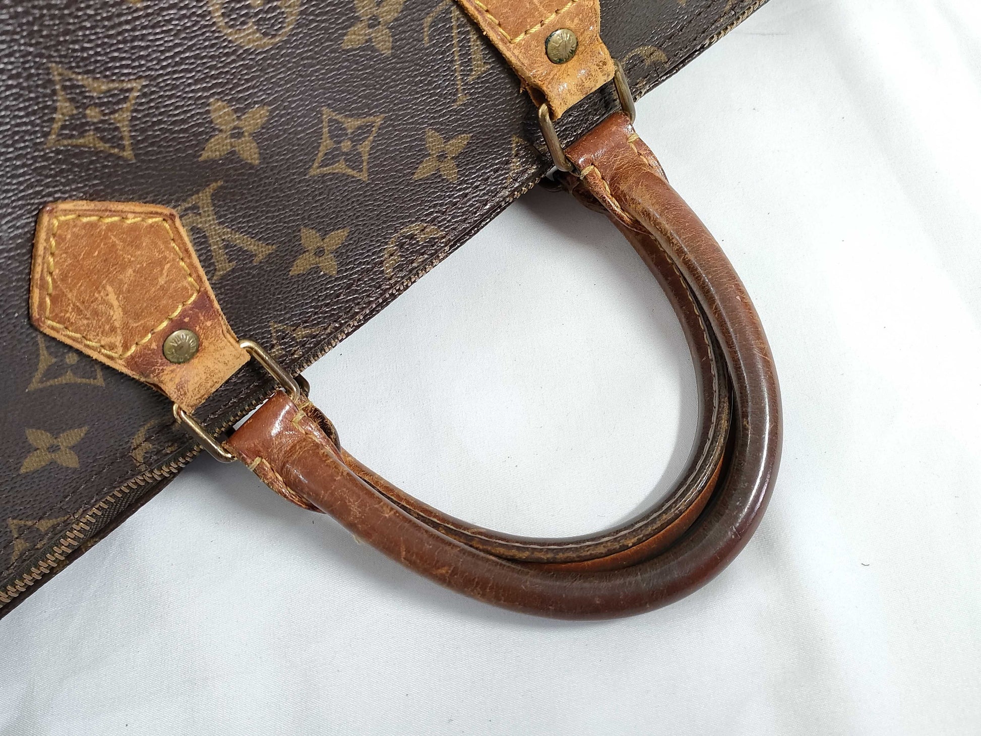 LOUIS VUITTON Monogram Speedy 35 M41524 / VI0972 Handbag