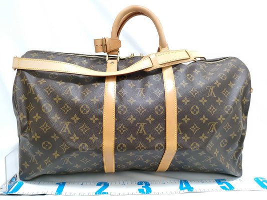 LOUIS VUITTON RFID Unverified SP0991 Monogram Louis Vuitton Monogram Keepall Bandouliere 55 M41414 / SP0991 Boston Bag