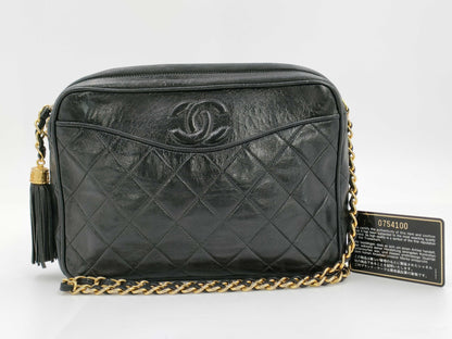 CHANEL Matelasse Chain Shoulder Bag Lambskin Shoulder Bag