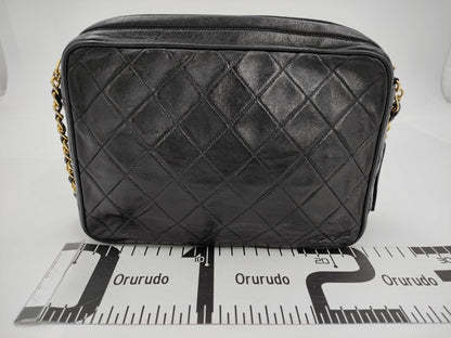 CHANEL Matelasse Chain Shoulder Bag Lambskin Shoulder Bag