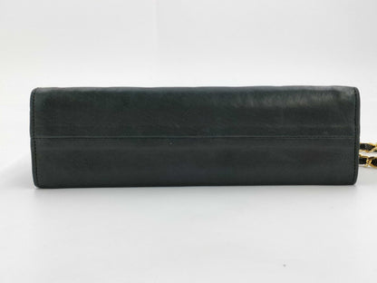CHANEL Matelasse Chain Shoulder Bag Lambskin Round Shoulder Bag