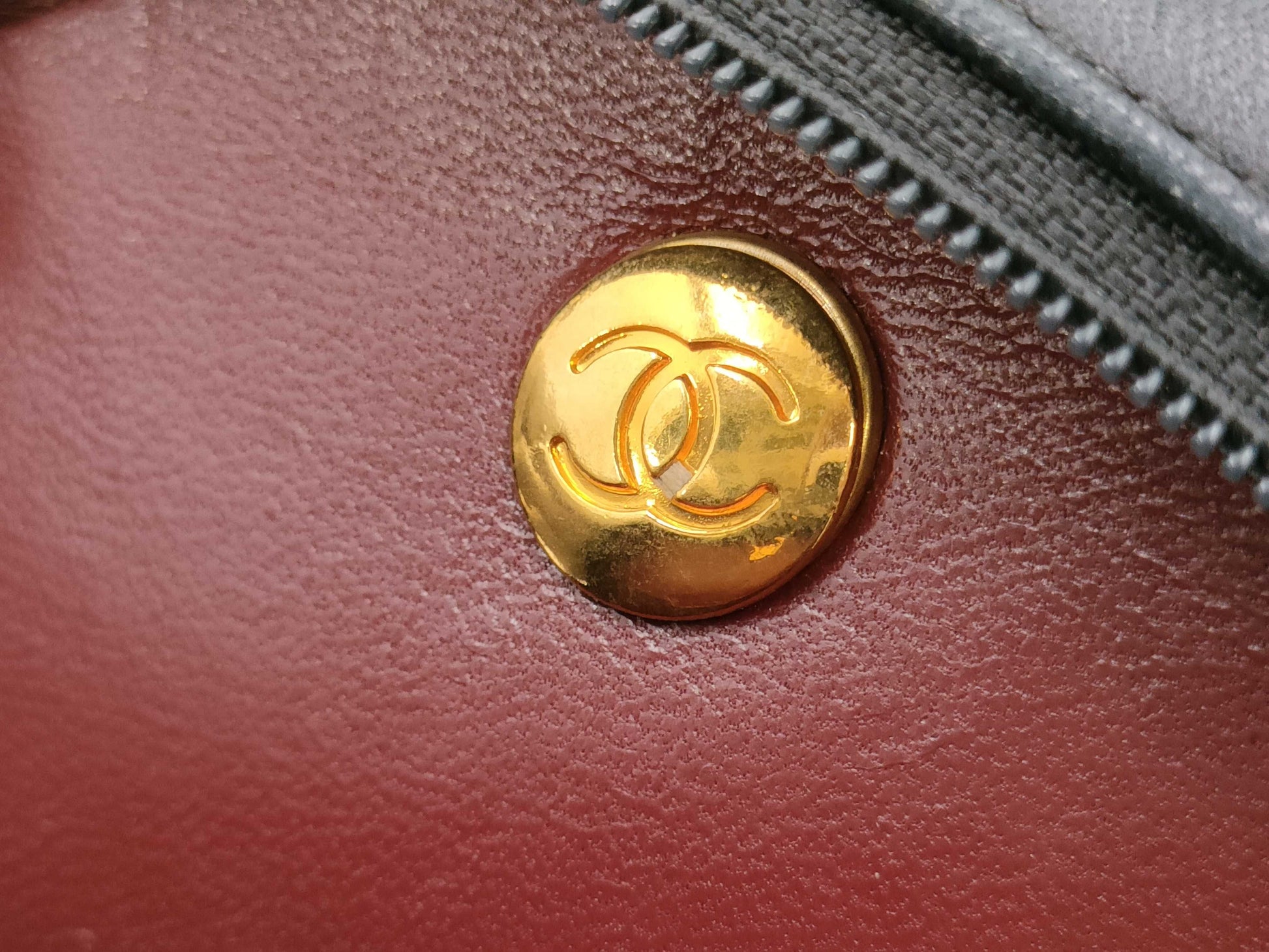CHANEL Matelasse Chain Shoulder Bag Lambskin Round Shoulder Bag