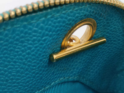 CHANEL Chain Shoulder Caviar Skin Shoulder Bag