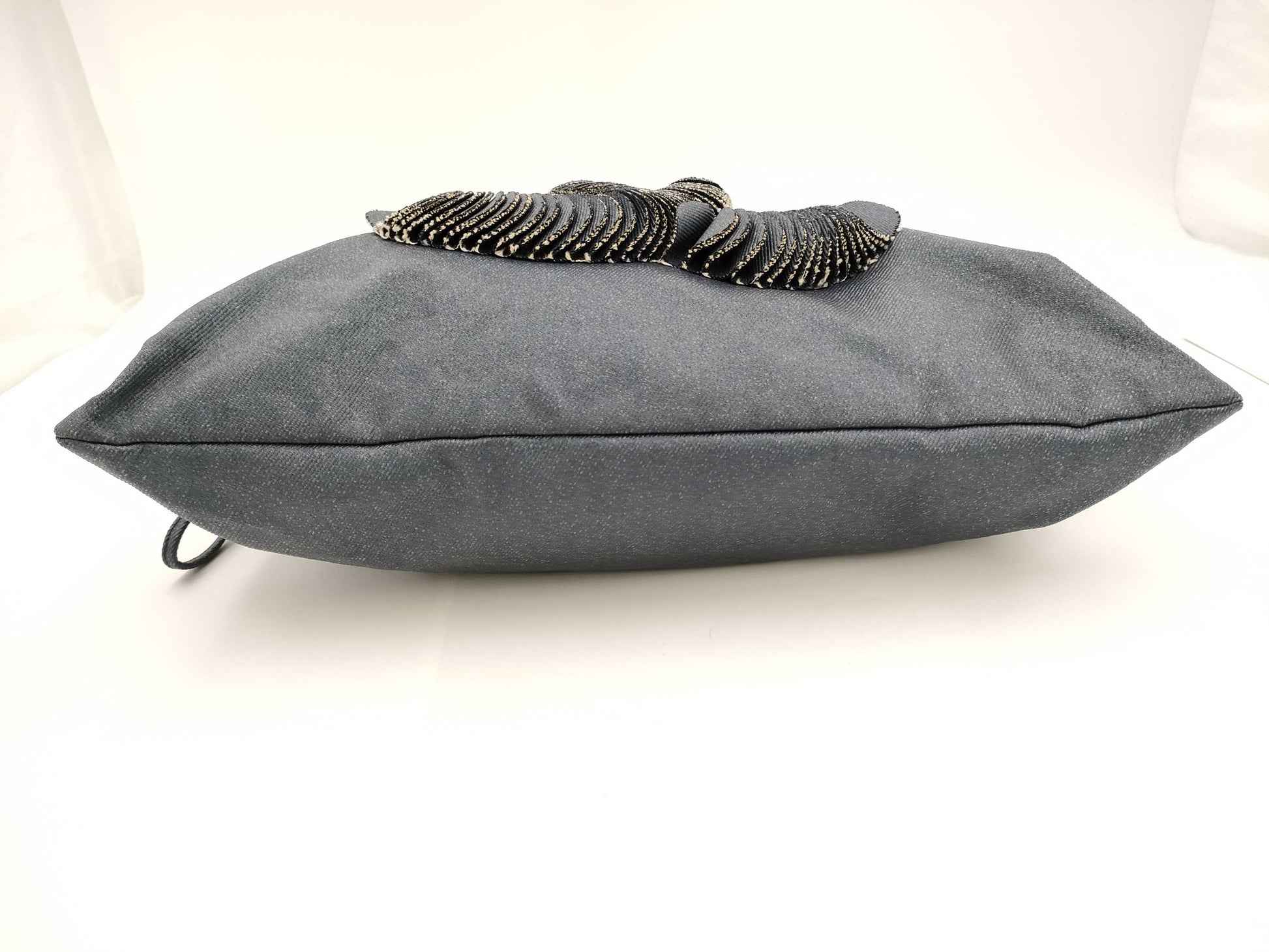 CHANEL Chain Shoulder Coated Canvas Shoulder Bag