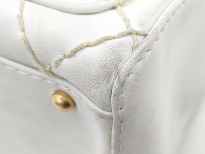 CHANEL Wild Stitch Bag Lambskin Handbag
