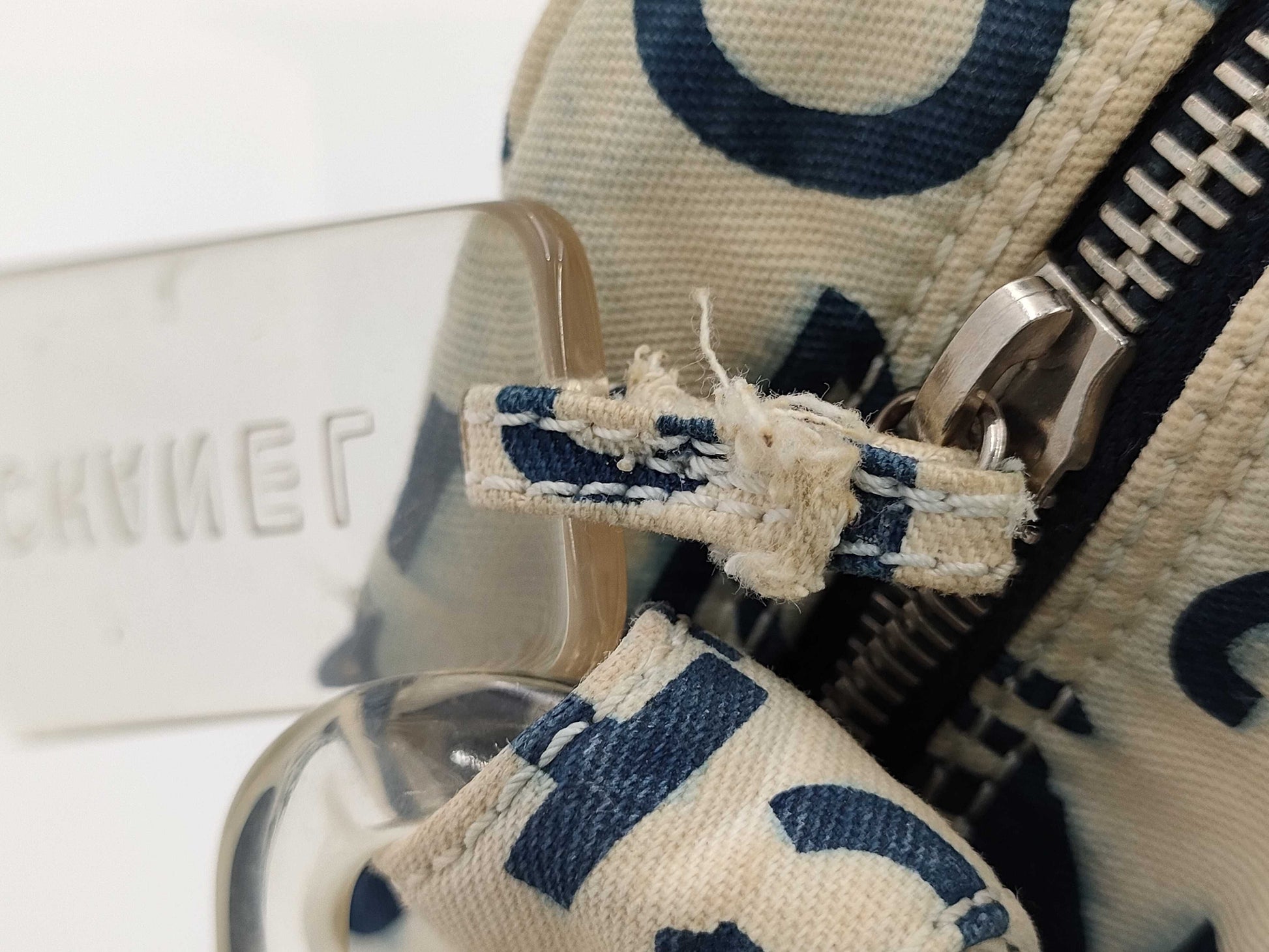 CHANEL Shoulder Canvas Shoulder Bag