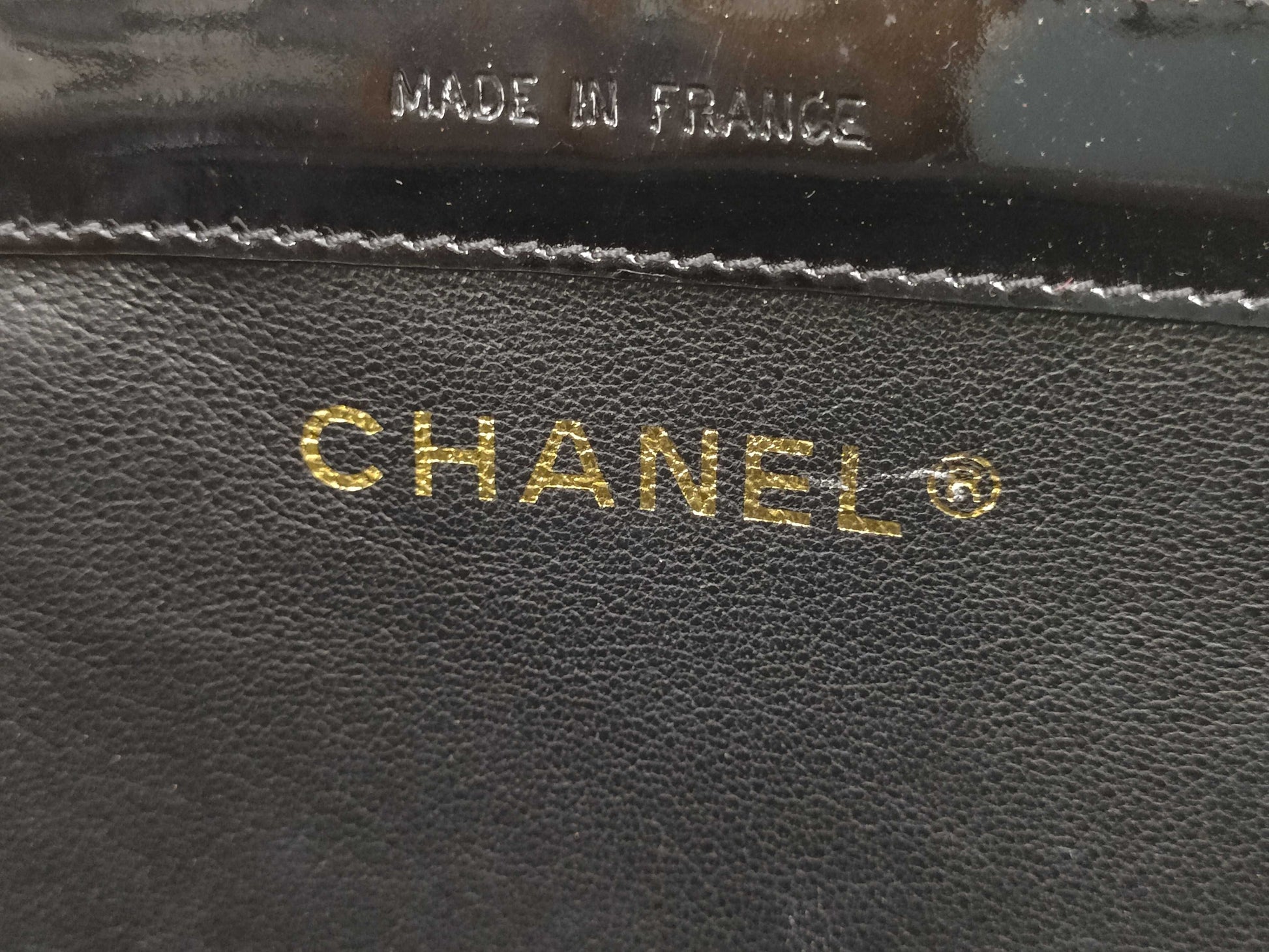 CHANEL Patent Tote Bag