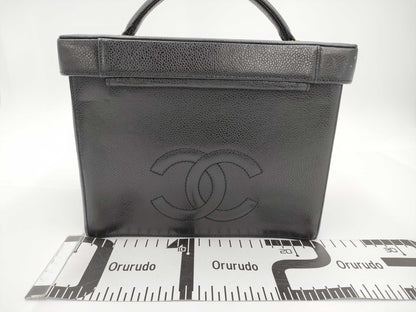 CHANEL Vanity Bag Caviar Skin Vanity Bag