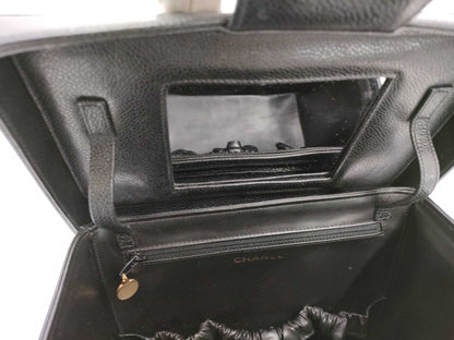 CHANEL Vanity Bag Caviar Skin Vanity Bag