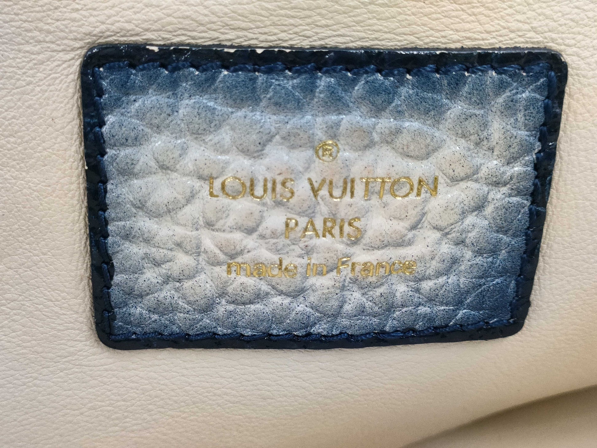 LOUIS VUITTON Polka Dots Panama Bowie Boston Bag